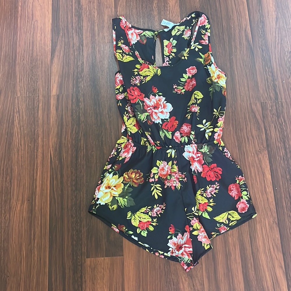 Floral romper S